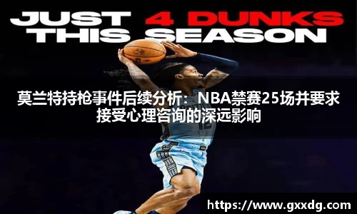 莫兰特持枪事件后续分析：NBA禁赛25场并要求接受心理咨询的深远影响